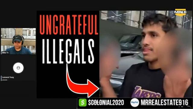 Bird Flipping Migrants  Migrant Crime Update