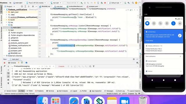 Flutter Firebase Notification 02 || Firebase Notification Handling Methods