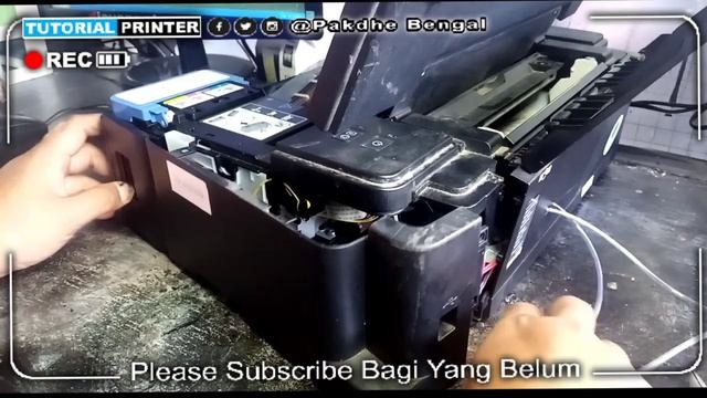 PASANG PEMBUANGAN DILUAR MUDAH PAKAI BANGET PRINTER CANON G1010