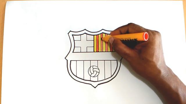 How to Draw the FC Barcelona Logo смотреть онлайн