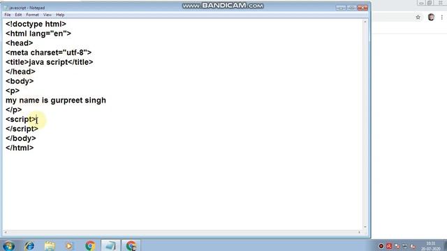 How to create a simple program in JavaScript | document write programs | alert in java script