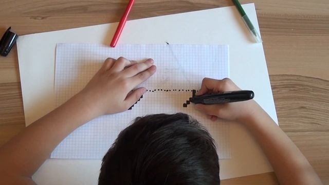 Рисуем по клеткам ПИКСЕЛЬНЫЕ ОЧКИ смотреть онлайн