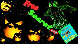 Хэллоуин Розыгрыш Секретки в Роблокс Кликер Симулятор Helloween Free Secret Pet Roblox.mp4