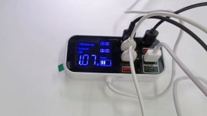 Зарядная станция на 7 USB + 1 Type-C, общая нагрузка до 8А
