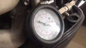 Замер компрессии на двигателе Suzuki DF50
