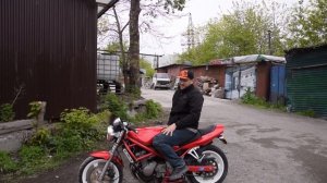 Японский мотоцикл Suzuki GSF250 Bandit. Обзор. Тестрайд и проверка.
