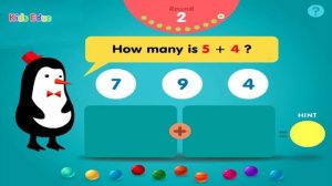 Addition With Manipulatives, Basic Math: Counting 1 - 15, Learning Game for Preschool Kids