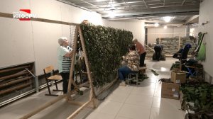 Кикимора и Леший - вартовчане плетут масккостюмы для СВО