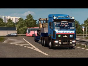 Euro Truck Simulator 2 (ETS 2) - В рейс на МАЗе 6430 А8