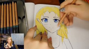 Как нарисовать аниме. Урок 1.2 Рисуем на бумаге.