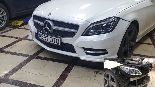 Mercedes W218 CLS Facelift Multibeam Led Far Donanımı смотреть онлайн