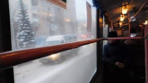 ПО КАЛУГЕ НА ТРОЛЛЕЙБУСЕ. 5 маршрут. ЗиУ-682Г [Г00] №047. "ТРОЛЛЕЙБУС ПРАЗДНИЧНОГО НАСТРОЕНИЯ!!!"