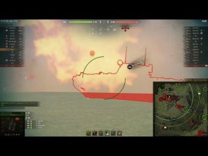 Мир танков | Turtle 1 | Взорвал БК "шарику"