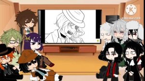 {Bungou Stray Dogs react to Dazai Osamu}BSD part 0.5/? //Fyozai//Soukoku// credits in description