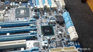 Замена южного моста на материнской плате GA-X58A-UD3R
