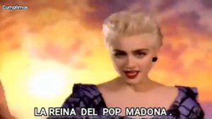 LA REINA DEL POP MADONA .