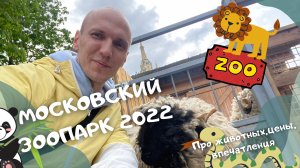 Московский зоопарк 2022.  Про животных, цены, впечатления.