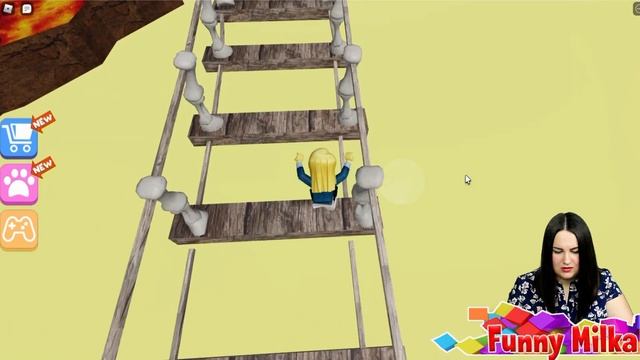 САМАЯ СТРАШНАЯ КОМНАТА УЖАСОВ в Roblox Escape The Carnival of Terror Obby! смотреть онлайн