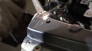 Ремонт передней части из алюминия BMW E60