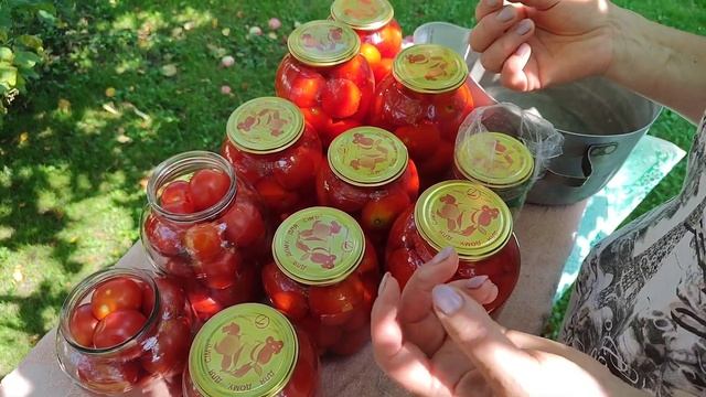 Закриваємо на зиму помідори у власному соці смотреть онлайн