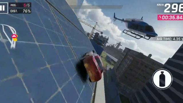 Gameloft Asphalt 9 Gameplay- How to drive your car on the buildings and dodge opponents like a pro. смотреть онлайн