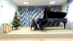 Русская народная песня "Вдоль по улице" на фортепиано