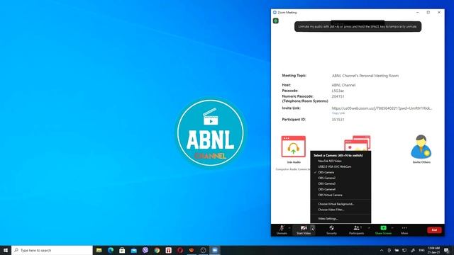 How to share your screen on Zoom using OBS Studio in Windows 10 смотреть онлайн