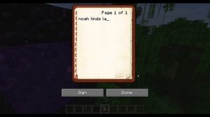 how to go to Noah lind's land in minecraft