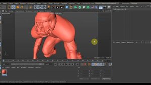 CINEMA 4D как сделать ретопологии.mp4