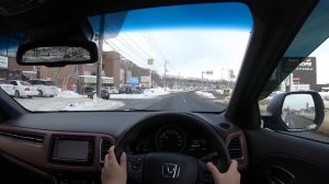 【Test Drive】2019 HONDA VEZEL (HR-V) Touring Honda SENSING FF - POV City Drive