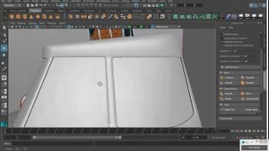 MAYA урок Моделирование мультяшного автомобиля часть 3