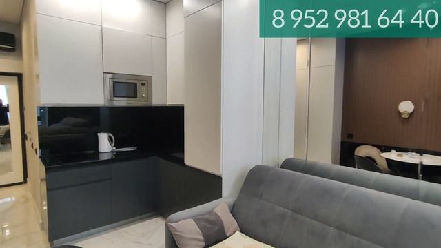 Квартира в Сочи, Центр, микрорайон Светлана. 25м2 на 15м этаже в ЖК Метрополь. смотреть онлайн