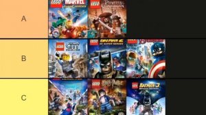 Ranking ALL LEGO Games After The Skywalker Saga!