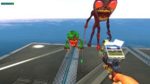 КТО ДАЛЬШЕ ПРЫГНЕТ? КАЧКИ И КОШМАРНЫЙ САД БАНБАН В ГАРРИС МОД! GARTEN OF BANBAN 2 В Garry`s Mod!