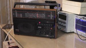 Радиоприёмник Верас РП225  после небольшого ремонта.