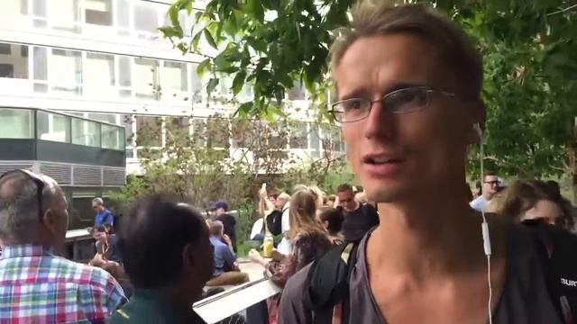 Путешествие по США - Нью-Йорк и Нью Джерси. Прогулка по кладбищу и высотному парку.