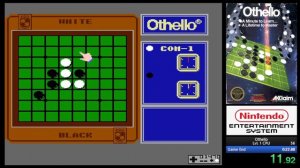 Othello (NES) Speedrun in 22s 767ms