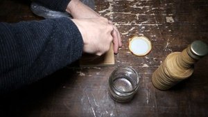 Самодельный клей  для бересты.