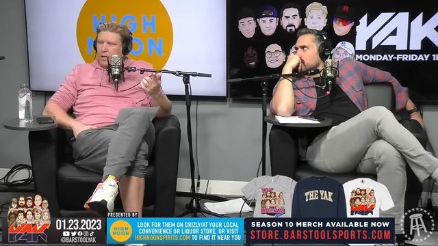 Brandon and Klemmer's Podcast is Going to be NUTS | The Yak 1-23-23 смотреть онлайн