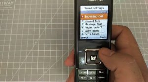 Samsung SGH-J600 Mobile phone menu browse, ringtones, games, wallpapers