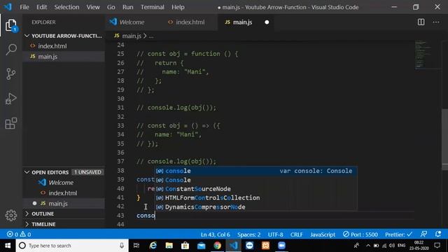 JavaScript Crash Course for Beginners : Arrow Functions | MicroDegree