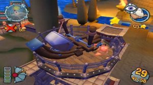 Прохождение игры Worms Forts: Under Siege Часть 5: (Компания) В отсутствие Сета...