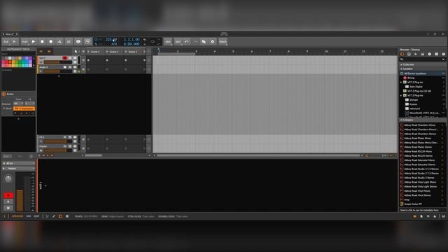 Как накликать (нащёлкать) темп проекта в Bitwig Studio | tap temp project Bitwig Studio