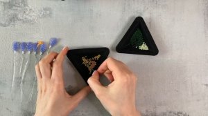 Крокус из бисера для начинающих в технике параллельного плетения