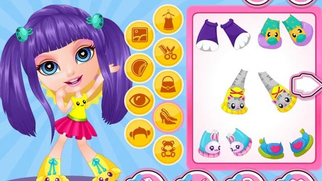 Мультик игра Японский стиль малышки Барби (Baby Barbie Kawaii Crush) смотреть онлайн