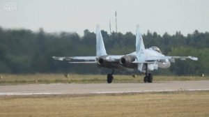 Sukhoi Su35 Flanker -Су-35 Фланкер на авиашоу