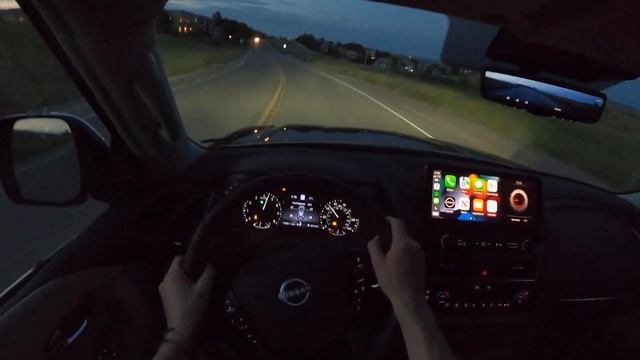 2023 Nissan Armada Platinum - POV Night Drive (Binaural Audio) смотреть онлайн