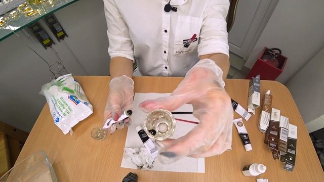 Краска для бровей BRONSUN. Часть 2. Как правильно выбрать цвет. Смешиваем цвета.