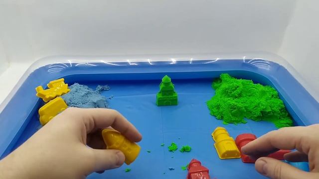 Набор Кинетического песка KidSand Кинетический песок КидСАНД