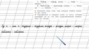 Страница 62 Упражнение 106 «Имя существительное» - Русский язык 2 класс (Канакина, Горецкий) Часть